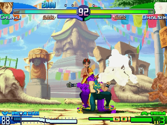 Street Fighter Zero 3: Saikyo-ryu Dojo for Matching Service screenshot 4 for Sega Dreamcast